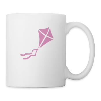 Lolass Drachen rosa - Tasse - Weiß - Rechts
