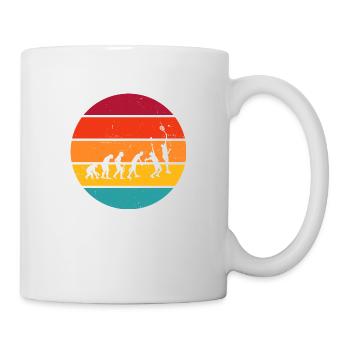 Paddle Racket Paddle Tennis Paddle Paddeltennis - Mug - white - Right