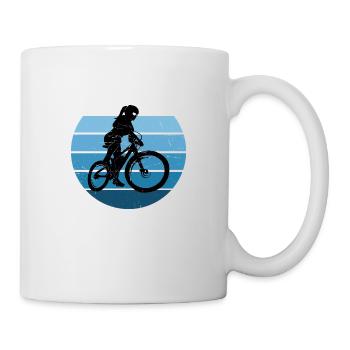 Cyclisme Cyclisme Cyclisme VTT - Mug blanc - blanc - Droite