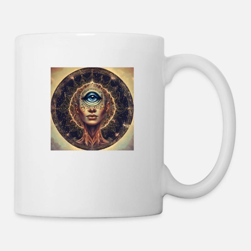 Weltall - Tasse - Weiß