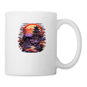 Zen Garden - Tasse - Weiß - Rechts