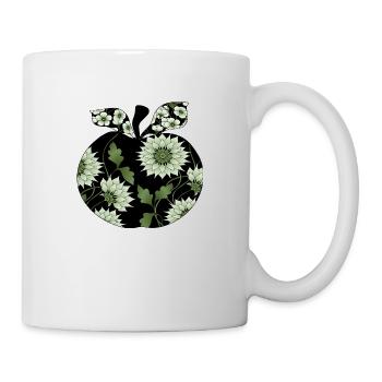 Apfel - Tasse - Weiß - Rechts