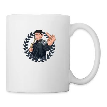 Rieser Grantler // Illustration - Tasse - Weiß - Rechts