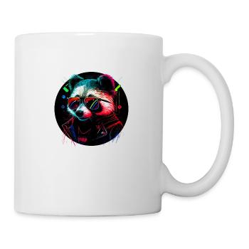 Cyberraton laveur - Mug blanc - blanc - Droite