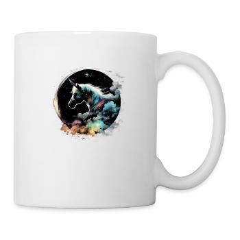 Night unicorn - Mug - white - Right