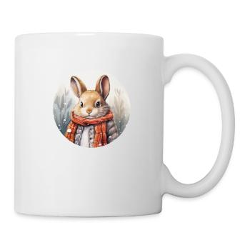 Schneehäschen - Tasse - Weiß - Rechts