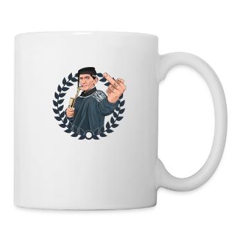 Rieser Grantler // Illustration - Mug blanc - blanc - Droite
