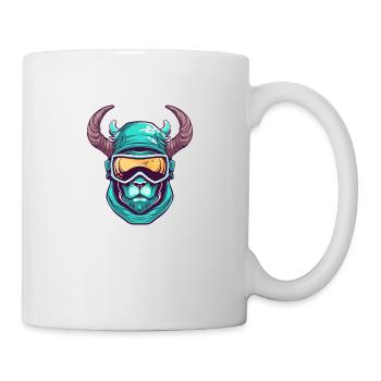 Steinbock Wintersport - Tasse - Weiß - Rechts