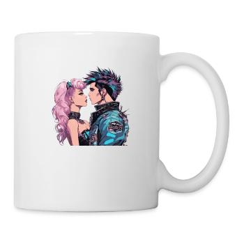 Nouvelle Vague des années 80 - Mug blanc - blanc - Droite