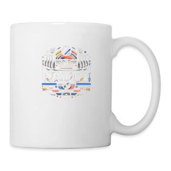 Team Natty 7 - Tasse - Weiß - Rechts
