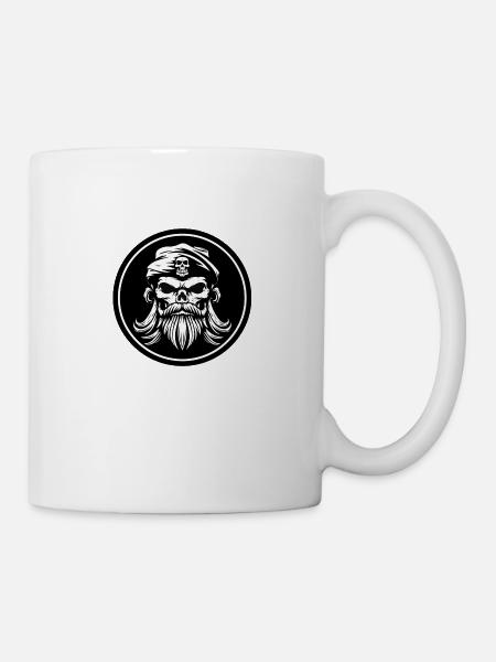 Pirat - Tasse - Weiß