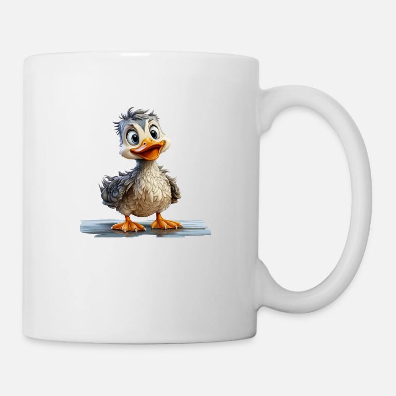 Drôle de caneton - Mug blanc - blanc