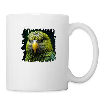 Der Kea-Berg Papagei gilt als sehr intelligent - Tasse - Weiß - Rechts
