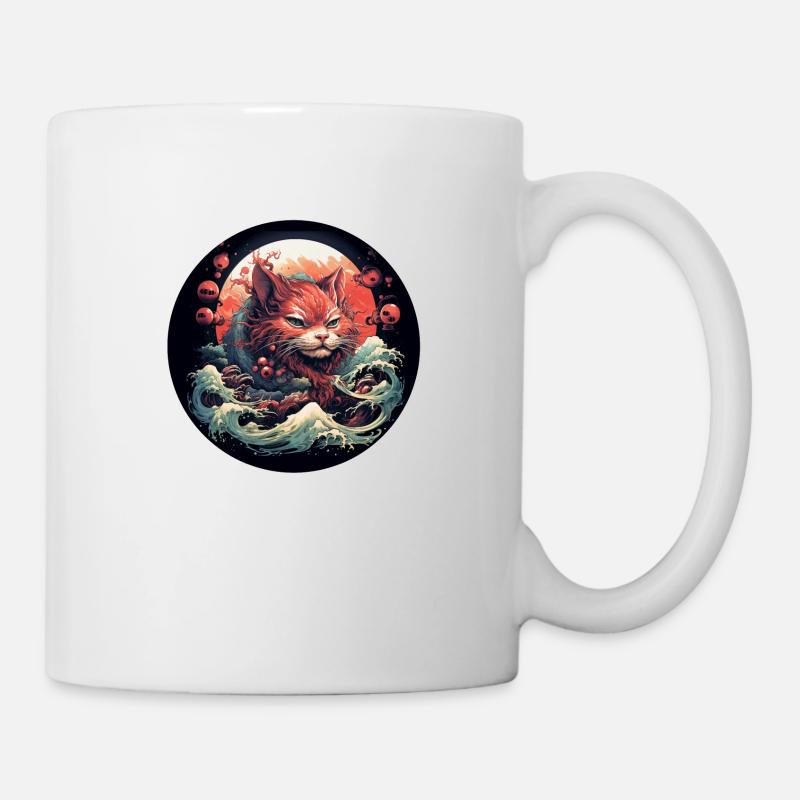 Cat Love - Mug - white