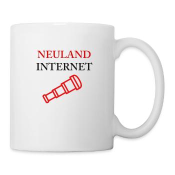 NEULAND INTERNET - Tasse - Weiß - Rechts