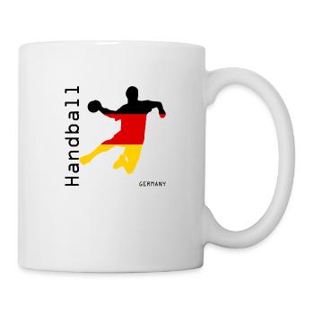 Handball Deutschland (Germany) - Tasse - Weiß - Rechts