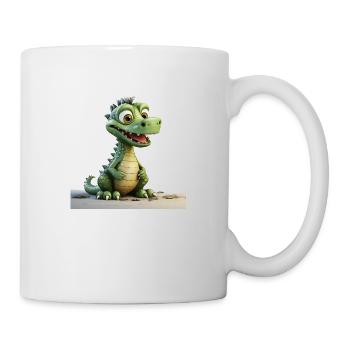 Dragons only exist in the world of legends and fantasy - Mug - white - Right