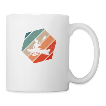 Kayak Kayak Canoë Kayak Femmes Hommes - Mug blanc - blanc - Droite