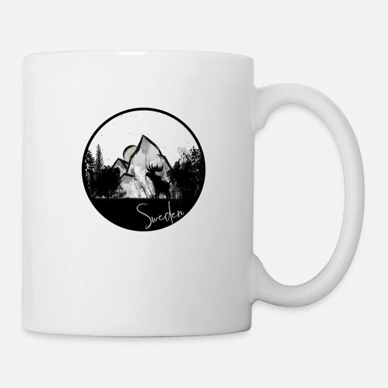 Impression Suède - Mug blanc - blanc