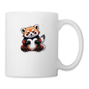 Panda with love - Mug blanc - blanc - Droite