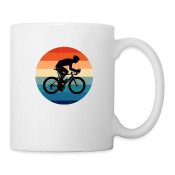 Road Cycling Road Bike Road Bike Road Bike - Mug - white - Right
