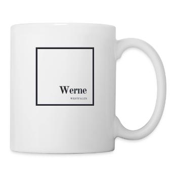 Werne an der Lippe - Tasse - Weiß - Rechts