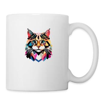 Maine Coon Chat Propriétaire Chaton Chaton Chaton Mâle - Mug blanc - blanc - Droite