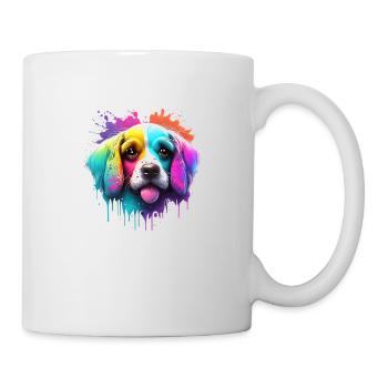 Propriétaires de chiens Golden Retriever Chiens Chiot - Mug blanc - blanc - Droite
