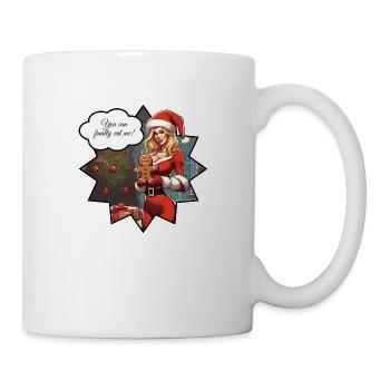 tu peux me manger - Mug blanc - blanc - Droite