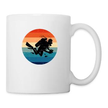 Scuba Diver Diver Scuba Diver Hommes - Mug blanc - blanc - Droite