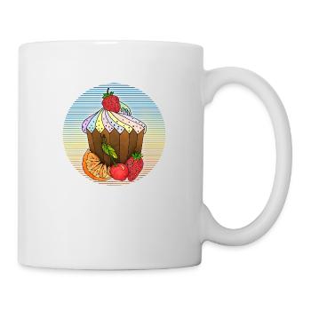 Cake - Mug - white - Right