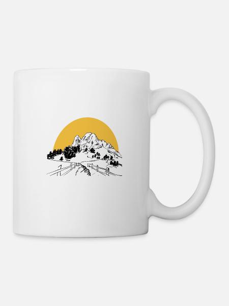 Sunrise Mountainlove - Mug - white