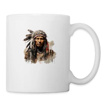 Indians and cowboy games are a classic - Mug - white - Right