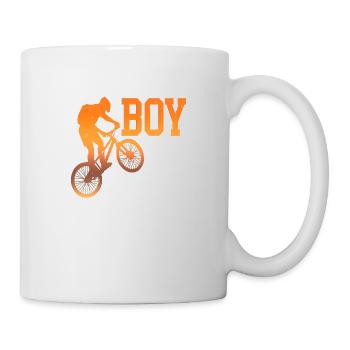 bike bicycle cycle lifestyle healthy transport - Mug - white - Right