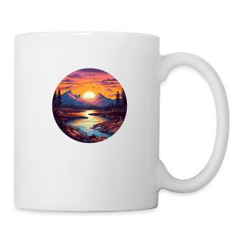 Le voyage de River - Mug blanc - blanc - Droite