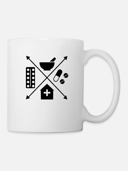 Apotheke - Tasse - Weiß