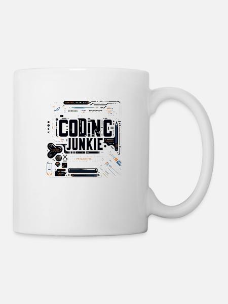 Coding Junkie 11 - Tasse - Weiß