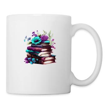 Book Reading Books Reader Gift Book Lover - Mug - white - Right