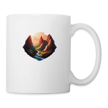 Mountains Mountain Hiking Hike Mountain Hikers Hiking - Mug - white - Right
