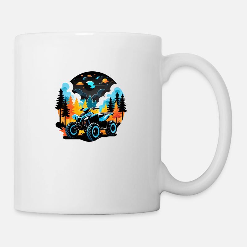 Quad & Offroad - Tasse - Weiß