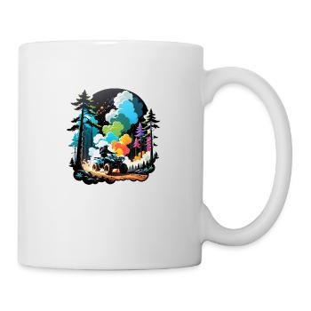 quad et tout terrain - Mug blanc - blanc - Droite