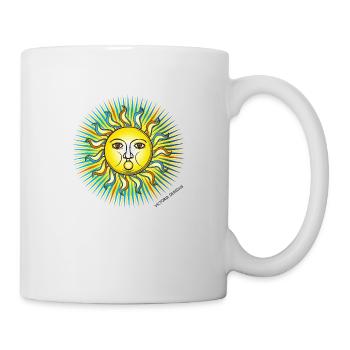 Wintersonnenwende 04 - Tasse - Weiß - Rechts