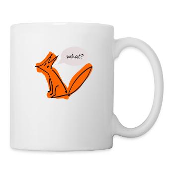 Niedlicher Fuchs - Tasse - Weiß - Rechts