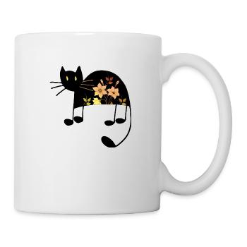 Cat - Mug - white - Right