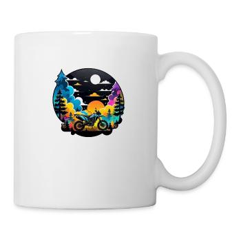 quad et tout terrain - Mug blanc - blanc - Droite