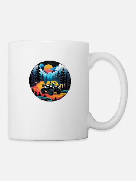 Quad & Offroad - Tasse - Weiß
