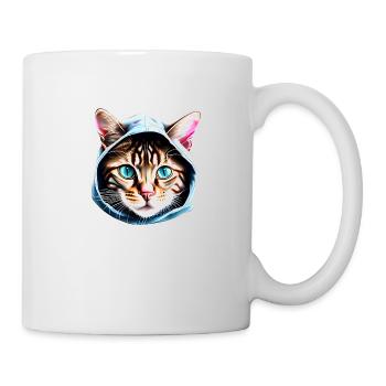 Chat, Animal de compagnie, Chat domestique, Chaton, Propriétaire de chat - Mug blanc - blanc - Droite