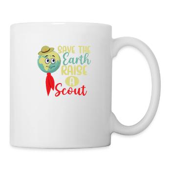 Scout Earth Savers: Raising Awareness Tee - Mug - white - Right