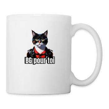 BG pour toi - Mug blanc - blanc - Droite