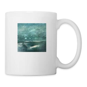 Smaragdgrünes Meer - Tasse - Weiß - Rechts